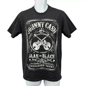 Gray Johnny Cash Shirt Size S